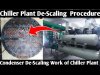 When and How to De-Scale a Chiller Condenser: Key Considerations and Precautions